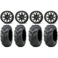 thumbnail image 1 of ITP Hurricane 12" Wheels Black 26" Zilla Tires Sportsman RZR Ranger, 1 of 4