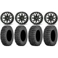 thumbnail image 1 of ITP Hurricane 12" Wheels Black 27" Coyote Tires Sportsman RZR Ranger, 1 of 5