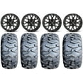 thumbnail image 1 of ITP Hurricane 14" Wheels Black 26" MotoForce Tires Honda Foreman Rancher SRA, 1 of 4