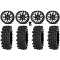 thumbnail image 1 of ITP Hurricane 14" Wheels Black 27" ACP Tires Can-Am Maverick X3 / Honda Pioneer 1000 / Talon, 1 of 4
