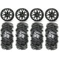 thumbnail image 1 of ITP Hurricane 14" Wheels Black 27" Moto MTC Tires Sportsman 550 850 1000, 1 of 4
