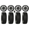 thumbnail image 1 of ITP Hurricane 14" Wheels Black 28" ATX470 Tires Kawasaki Mule Pro FXT, 1 of 4