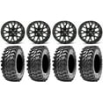 thumbnail image 1 of ITP Hurricane 14" Wheels Black 28" Rampage Tires Honda Rincon Yamaha Rhino Kawasaki Brute Force Suzuki KingQuad, 1 of 4
