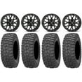 thumbnail image 1 of ITP Hurricane 14" Wheels Black 28" Rock-A-Billy Tires Polaris RZR XP 1000 / PRO XP / Ranger XP 900/1000, 1 of 4