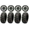 thumbnail image 1 of ITP Hurricane 14" Wheels Black 30" Blackwater Tires Sportsman RZR Ranger, 1 of 4