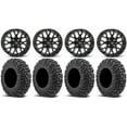 thumbnail image 1 of ITP Hurricane 14" Wheels Black 30" MotoVator Tires Honda Foreman Rancher SRA, 1 of 4