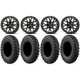 thumbnail image 1 of ITP Hurricane 14" Wheels Black 32" MotoRally Tires Honda Pioneer, 1 of 4