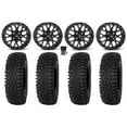 thumbnail image 1 of ITP Hurricane 14" Wheels Black 32" Roctane ST Tires Yamaha Viking Wolverine YXZ1000R CFMoto ZForce 950 UForce 1000, 1 of 4