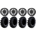 thumbnail image 1 of ITP Hurricane 14" Wheels Blk 28" Intimidator Tires Sportsman RZR Ranger, 1 of 4