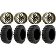 thumbnail image 1 of ITP Hurricane 14" Wheels Bronze 26" Dual Threat Tires Kawasaki Teryx Mule, 1 of 5