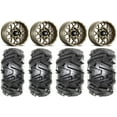 thumbnail image 1 of ITP Hurricane 14" Wheels Bronze 26" Moto MTC Tires Kawasaki Teryx Mule, 1 of 4