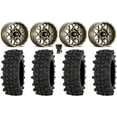 thumbnail image 1 of ITP Hurricane 14" Wheels Bronze 27" ACP Tires Honda Pioneer, 1 of 4