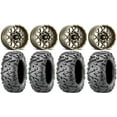 thumbnail image 1 of ITP Hurricane 14" Wheels Bronze 27" BigHorn 2.0 Tires Honda Pioneer, 1 of 5