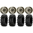 thumbnail image 1 of ITP Hurricane 14" Wheels Bronze 27" Cryptid Tires Sportsman RZR Ranger, 1 of 4