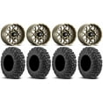 thumbnail image 1 of ITP Hurricane 14" Wheels Bronze 27" MotoVator Tires Polaris RZR XP 1000 / PRO XP / Ranger XP 900/1000, 1 of 4