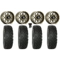 thumbnail image 1 of ITP Hurricane 14" Wheels Bronze 27" RC500 Tires Yamaha Viking Wolverine YXZ1000R CFMoto ZForce 950 UForce 1000, 1 of 4