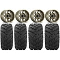 thumbnail image 1 of ITP Hurricane 14" Wheels Bronze 27" Reptile Tires Can-Am Commander Maverick Renegade Outlander Defender, 1 of 4