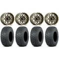 thumbnail image 1 of ITP Hurricane 14" Wheels Bronze 27" Terra Hook Tires Sportsman RZR Ranger, 1 of 4