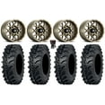 thumbnail image 1 of ITP Hurricane 14" Wheels Bronze 28" MT911 Tires Can-Am Maverick X3 / Honda Pioneer 1000 / Talon, 1 of 4