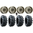 thumbnail image 1 of ITP Hurricane 14" Wheels Bronze 28" Vampire II Tires Kawasaki Mule Pro FXT, 1 of 4