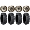 thumbnail image 1 of ITP Hurricane 14" Wheels Bronze 28" Versa Cross V3 Tires Yamaha Viking Wolverine YXZ1000R CFMoto ZForce 950 UForce 1000, 1 of 4