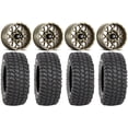 thumbnail image 1 of ITP Hurricane 14" Wheels Bronze 28" XCR350 Tires Kawasaki Mule Pro FXT, 1 of 4