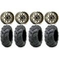 thumbnail image 1 of ITP Hurricane 14" Wheels Bronze 28" Zilla Tires Kawasaki Teryx Mule, 1 of 4