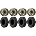 thumbnail image 1 of ITP Hurricane 14" Wheels Bronze 30" MotoRavage XLTires Kawasaki Mule Pro FXT, 1 of 4