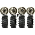 thumbnail image 1 of ITP Hurricane 14" Wheels Bronze 30" Outlaw M/T Tires Polaris RZR XP 1000 / PRO XP / Ranger XP 900/1000, 1 of 4