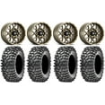 thumbnail image 1 of ITP Hurricane 14" Wheels Bronze 32" Roxxzilla Tires Polaris RZR XP 1000 / PRO XP / Ranger XP 900/1000, 1 of 4