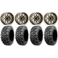 thumbnail image 1 of ITP Hurricane 14" Wheels Bronze 32" Sniper 920 Tires Sportsman RZR Ranger, 1 of 4