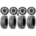 thumbnail image 1 of ITP Hurricane 15" Wheels Black 27" Ceros Tires Can-Am Maverick X3 / Honda Pioneer 1000 / Talon, 1 of 4