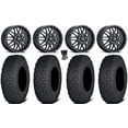 thumbnail image 1 of ITP Hurricane 15" Wheels Black 32" Coyote Tires Polaris RZR Turbo R & Pro R Ranger 1500 Xpedition, 1 of 4