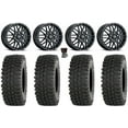 thumbnail image 1 of ITP Hurricane 15" Wheels Black 33" BDC Tires Polaris RZR Turbo R & Pro R Ranger 1500 Xpedition, 1 of 4