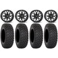 thumbnail image 1 of ITP Hurricane 15" Wheels Black 33" RT320 Tires Kawasaki Mule Pro FXT, 1 of 4