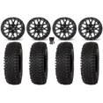 thumbnail image 1 of ITP Hurricane 15" Wheels Black 35" Roctane ST Tires Kawasaki Teryx Mule, 1 of 4