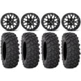 thumbnail image 1 of ITP Hurricane 15" Wheels Black 35" XTR370 Tires Polaris RZR XP 1000 / PRO XP / Ranger XP 900/1000, 1 of 4