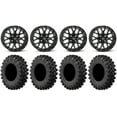 thumbnail image 1 of ITP Hurricane 15" Wheels Black 37" MotoRavage XL Tires Kawasaki Mule Pro FXT, 1 of 4