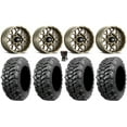thumbnail image 1 of ITP Hurricane 15" Wheels Bronze 28" Sniper 920 Tires Kawasaki Mule Pro FXT, 1 of 4