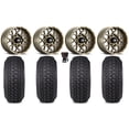 thumbnail image 1 of ITP Hurricane 15" Wheels Bronze 35" Regulator 2 Tires Kawasaki Mule Pro FXT, 1 of 4