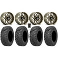 thumbnail image 1 of ITP Hurricane 15" Wheels Bronze 35" Trail Saw 2.0 Tires Kawasaki MuleProFXT, 1 of 4