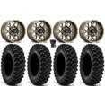 thumbnail image 1 of ITP Hurricane 15" Wheels Bronze 35" Warrior XT Tires Polaris RZR XP 1000 / PRO XP / Ranger XP 900/1000, 1 of 4