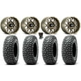 thumbnail image 1 of ITP Hurricane 15" Wheels Bronze 37" RocScraper Tires Can-Am Maverick X3 / Honda Pioneer 1000 / Talon, 1 of 4