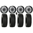thumbnail image 1 of ITP Hurricane 18" Wheels Black 35" ATX470 Tires Can-Am Commander Maverick Renegade Outlander Defender, 1 of 4
