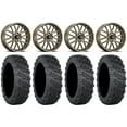 thumbnail image 1 of ITP Hurricane 18" Wheels Bronze 33" Versa Cross V3 Tires Sportsman RZR Ranger, 1 of 4