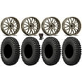 thumbnail image 1 of ITP Hurricane 18" Wheels Bronze 40" MotoCrusher Tires Sportsman RZR Ranger, 1 of 4