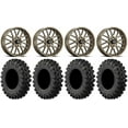 thumbnail image 1 of ITP Hurricane 18" Wheels Bronze 40" MotoRavage XL Tires Can-Am Commander Maverick Renegade Outlander Defender, 1 of 4