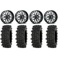 thumbnail image 1 of ITP Hurricane 20" Wheels Black 33" ACP Tires Sportsman RZR Ranger, 1 of 4