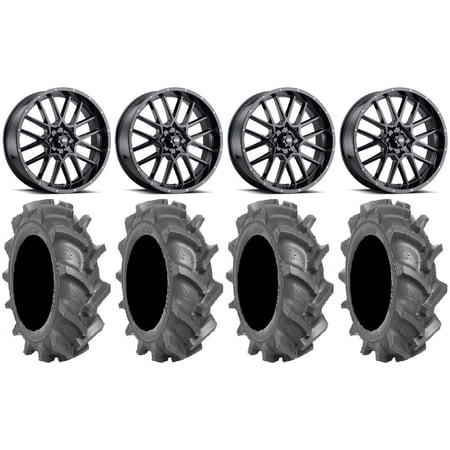 ITP Hurricane 20" Wheels Black 35" BKT AT 171 Tires Sportsman RZR Ranger