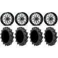 thumbnail image 1 of ITP Hurricane 20" Wheels Machined 35" MotoHavok Tires Can-Am Maverick X3 / Honda Pioneer 1000 / Talon, 1 of 4